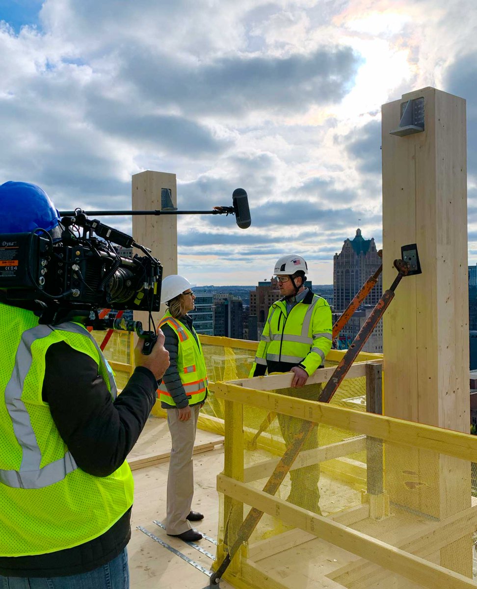 CDSmithInc's tweet photo. As we build higher in Milwaukee's East Town neighborhood, all eyes are on the site of what will soon be the tallest timber structure in the world. We're working with multiple orgs, together, to bring you valuable insights from the #AscentMKE project.
#CDSmith #ThinkSafeWorkSafe https://t.co/aAFRv4Kf4K