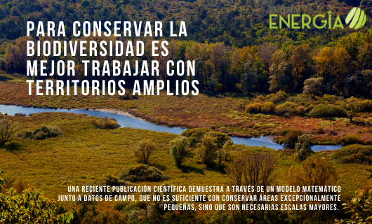 RevEnergia's tweet photo. Para conservar la biodiversidad es mejor trabajar con territorios amplios
https://t.co/UhDaAuQ9xV
#Cádiz #España #biología #conservación #SLOSS #SingleLargeOrSeveralSmall #discusión #diseño #reservasnaturales #regionesgrandes #espaciosmenortamaño https://t.co/i9S2CzMh9t