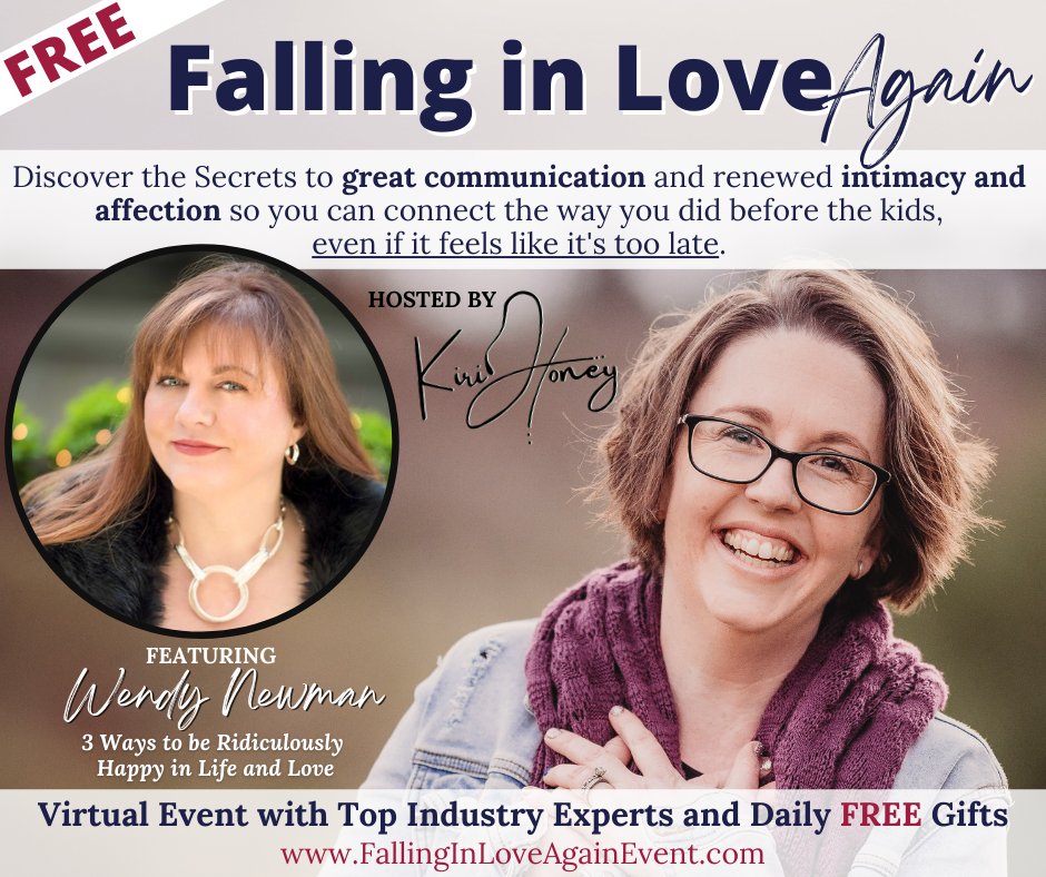 WendyNewman's tweet photo. Catch my interview today on the Falling in Love Again Event here: https://t.co/dNSjGvqu9B https://t.co/nSl85u0p8l
