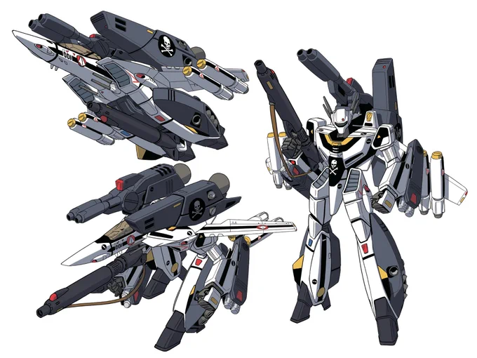 #1番好きなVFの画像を貼れそりゃあスーパーバルキリー でしょう。何せスーパーですから。 