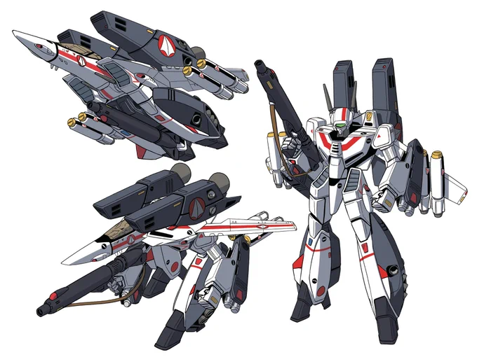 #1番好きなVFの画像を貼れそりゃあスーパーバルキリー でしょう。何せスーパーですから。 