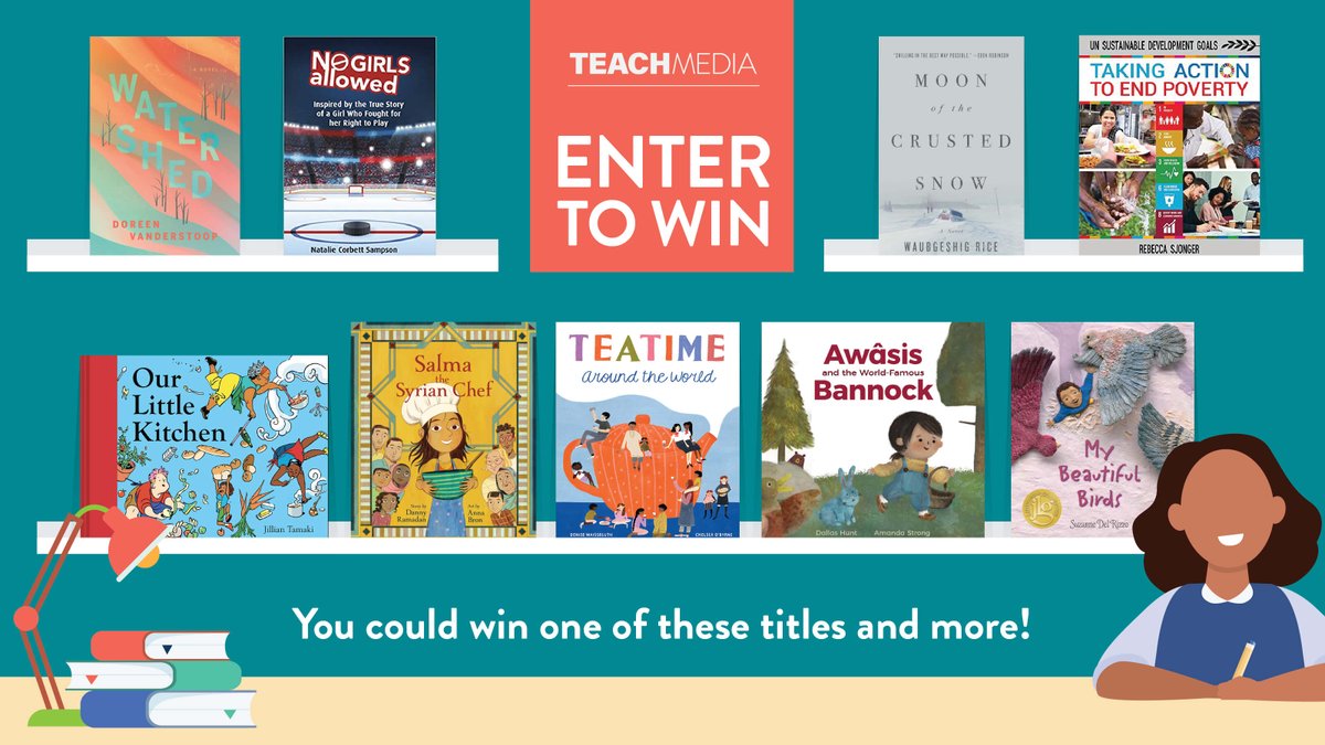 #ContestAlert 📣
To celebrate the launch of our new video series, The Great Canadian Book Project, we're giving away a selection of #K12 Canadian books!

- Like, follow &amp; RT to enter
- Canadian residents only
- Contest closes December 15

Learn more 👉 teachmag.com/great-canadian…