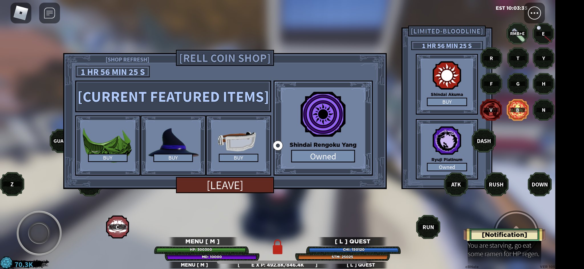 How To Enter New Rell Coins Shop!