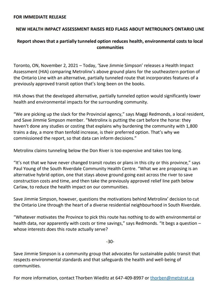 @publicspacework with <a href="/SRiverdaleCHC/">South Riverdale CHC</a> launching our Health Impact Assessment at Queen's park today with <a href="/JessicaBellTO/">Jessica Bell</a> Thank you for your support!