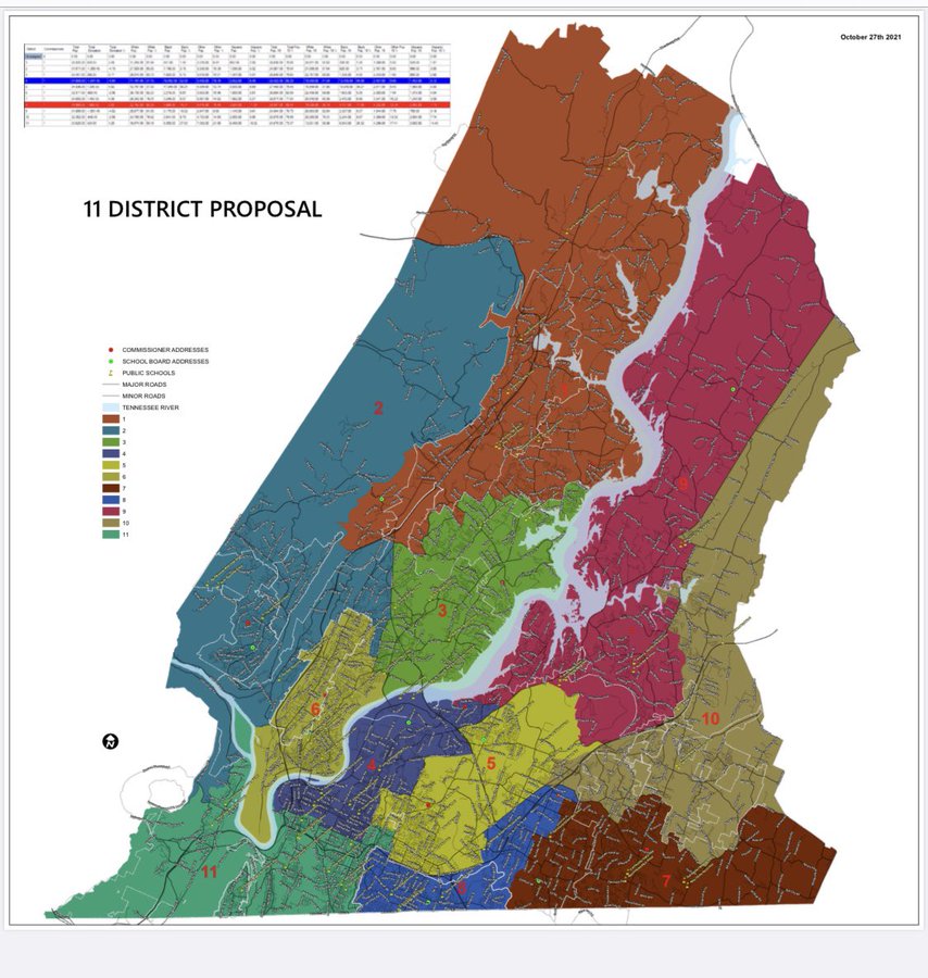 Hamilton County Tn Map Hamilton County Commissioners Pass Plan That Adds 2 District Plans To County  Maps | Wtvc