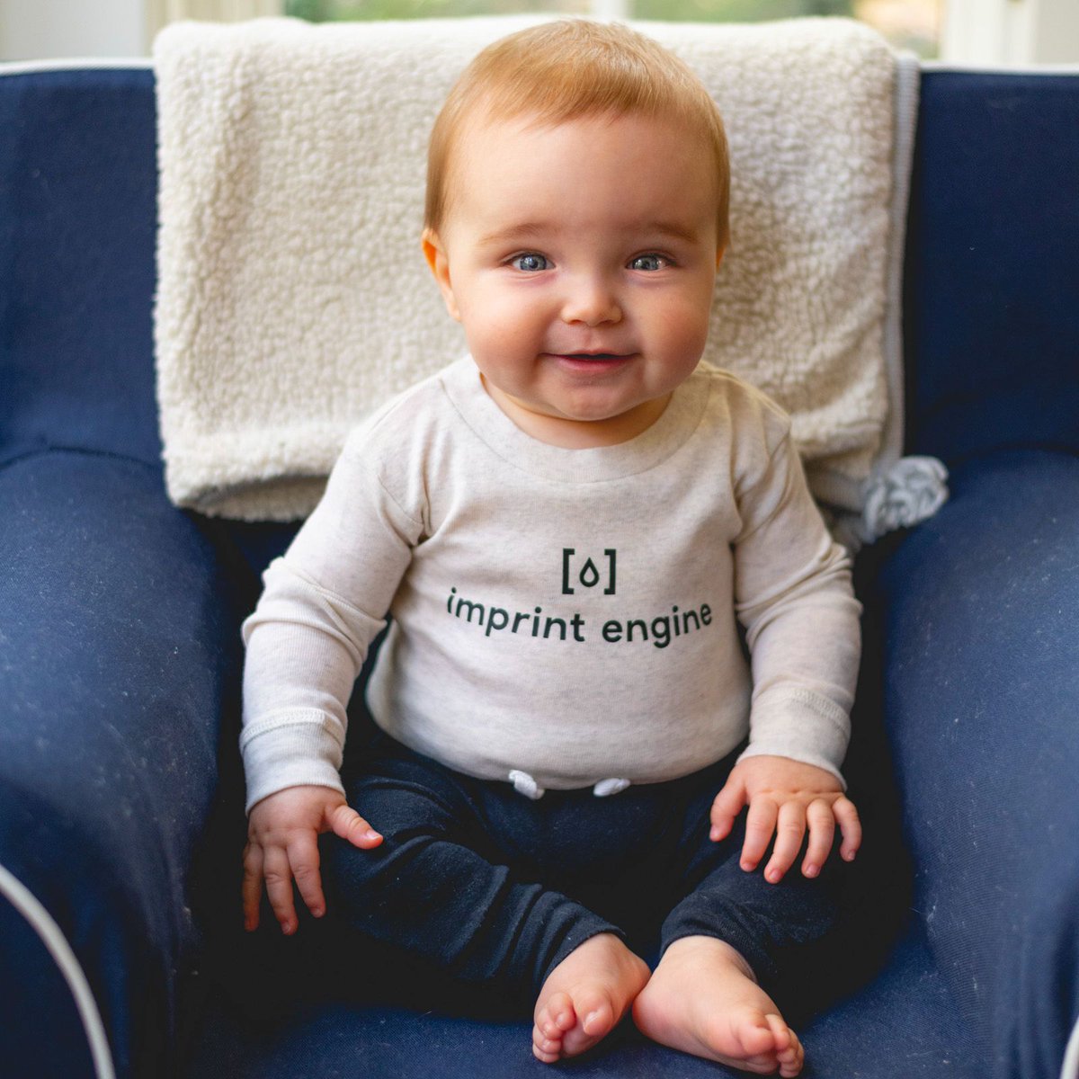 imprintengine's tweet image. You didn't think we forgot about the kids swag with our new logo did you? Please.

p.s. we do company swag for all ages from babies to adults, even pets!