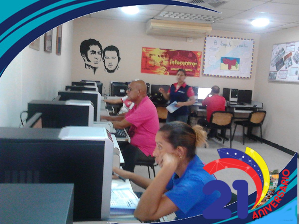 comunicacojedes's tweet photo. #Infocentro21años siempre con actividades formativas para mejorar la calidad de vida de los participantes @Gabrielasjr @Yeseg7 @BrigadasBCHCH @BcCojedes @comunicacojedes @jjosecortez @morenoa481 https://t.co/RHL5uuXb2K https://t.co/VHWQr6vQ9z