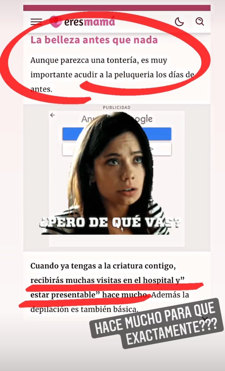 Sophie_MJ's tweet photo. ¿No os da verguenza?  @eresmama_ 
Vomito con vuestros datos a destacar como imprescindible !🤮🤮🤮🤮🤮🤮🤮

#asco https://t.co/Mj99P6hd8U