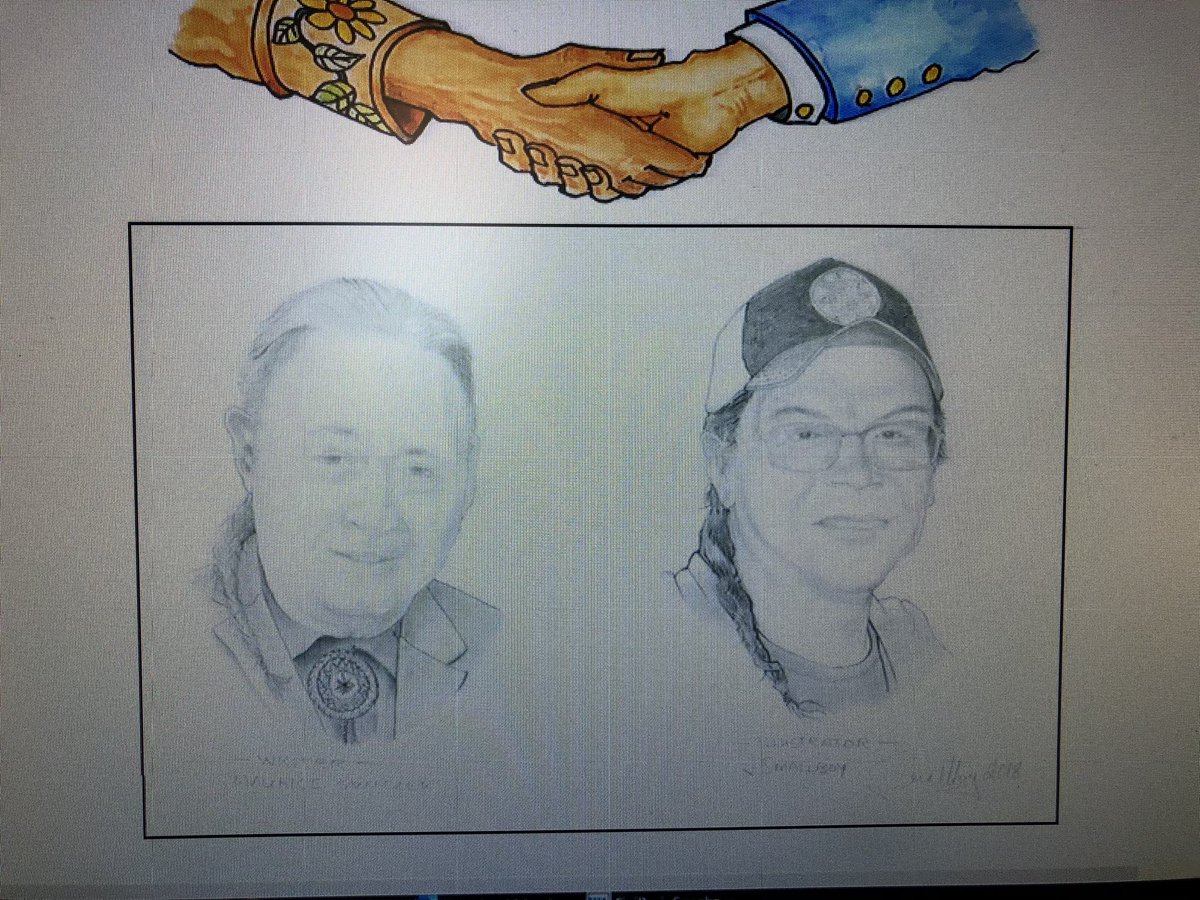 Honoured to have Maurice Switzer citizen of the Mississaugas of Alderville First Nation, chair of the Nipissing University Indigenous Council on Education and president of the North Bay Indigenous Friendship Centre joining us today during National Treaties Week. <a href="/msmasood25/">Ozma Masood</a>