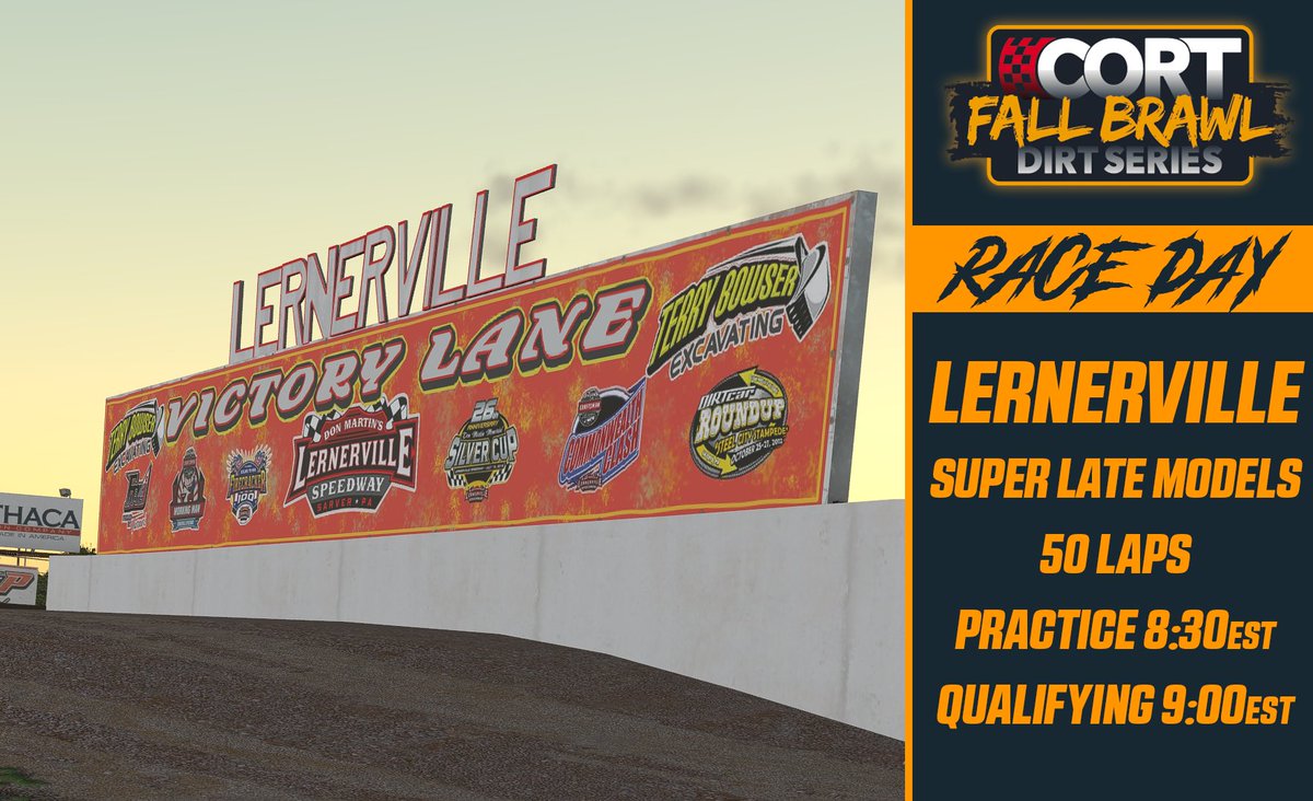 Hey everyone, it's race day! Break those super late models back out, as we head just outside the steel city to Lernerville for Brett Black's High Side Challenge!