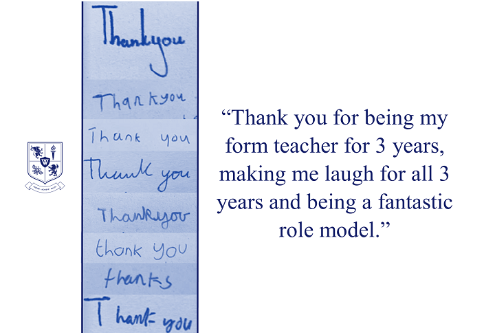 WellacreAcademy's tweet photo. At the end of the half-term, we invited Lowry students to write to Wellacre staff and give special thanks for all they do.
We're proud to share Lowry students' words of recognition and thanks!
#HalfTermHero #Lowry #ThankYou https://t.co/LKSIzjMQFD