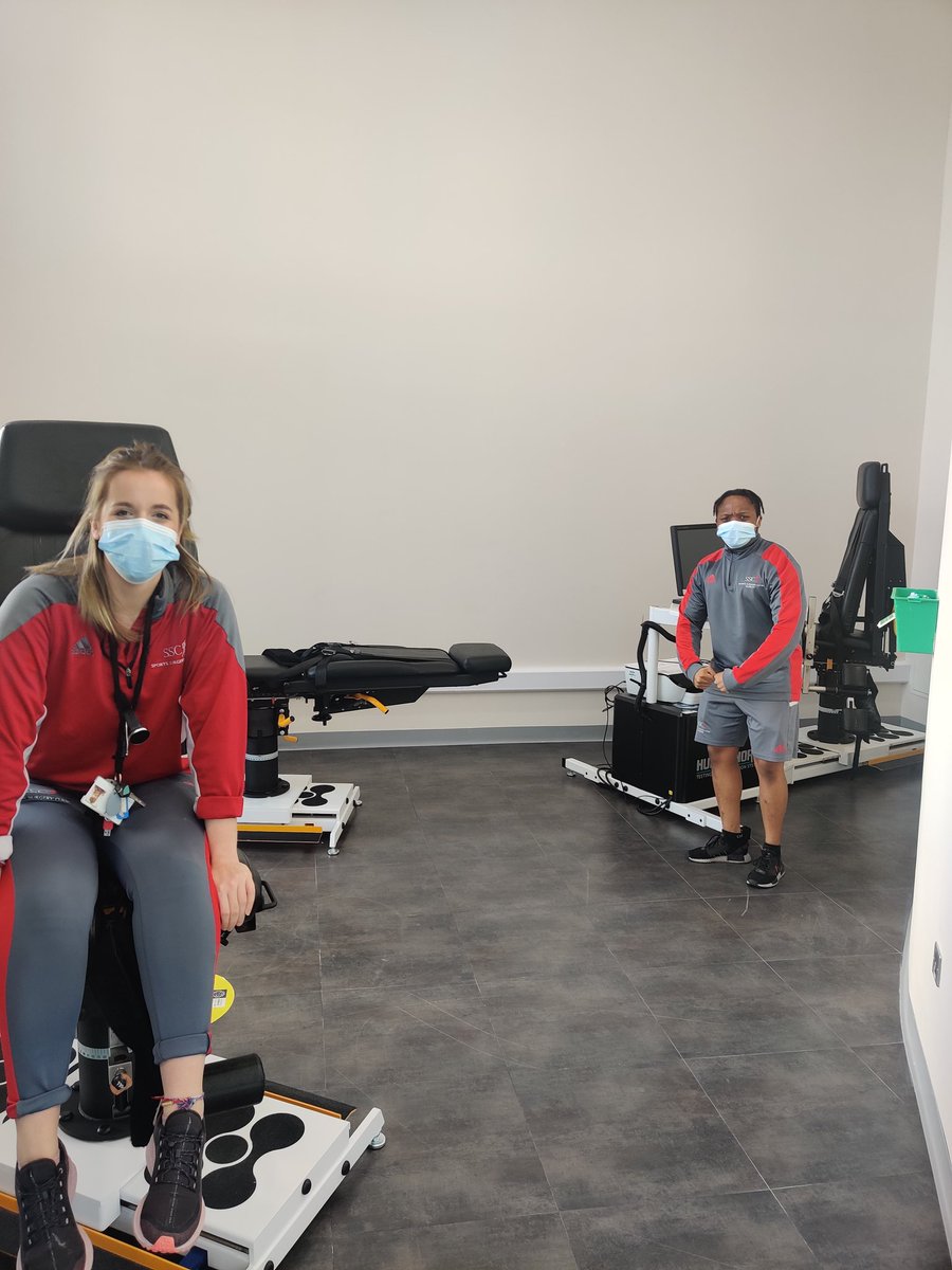 SSC Isokinetic Dynamometry room taking shape with the installation of our 3rd system today 🤖💪