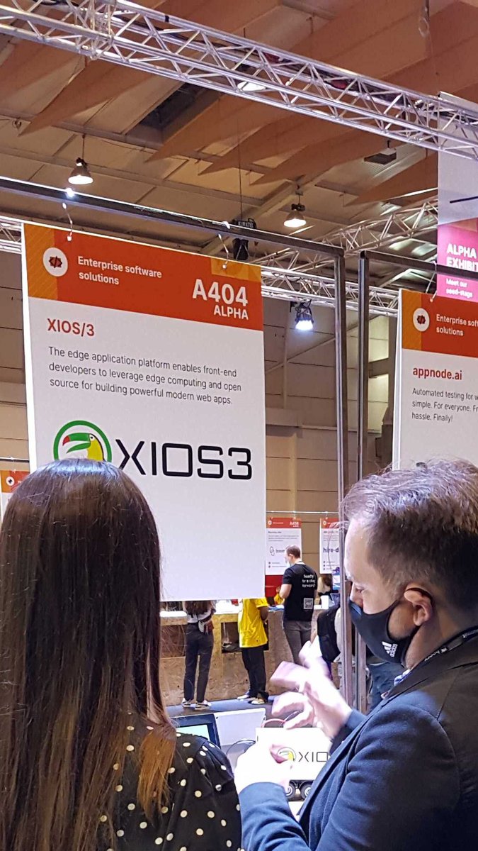 XIOS3's tweet image. XIOS/3 exhibiting today at Alpha A404, take the opportunity to see how it will transform web development at #WebSummit