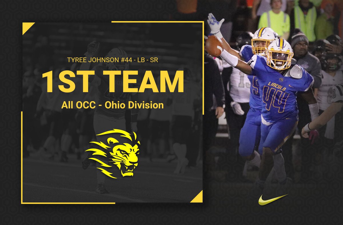 gahannafootball's tweet photo. Congratulations to our Lions for winning All-OCC Honors!  #WeAreLions https://t.co/VDripJgCR2