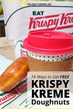 timshepherd145's tweet photo. Who doesn't love restaurant hacks and free donuts and coffee? Luckily we've got Krispy Kreme. The only thing better than a Krispy Kreme doughnut is a free Krispy Kreme doughnut. This is one of our FAVORITE places to get a treat, because they’re always giving doughnuts away. … https://t.co/cigvk7YU9e