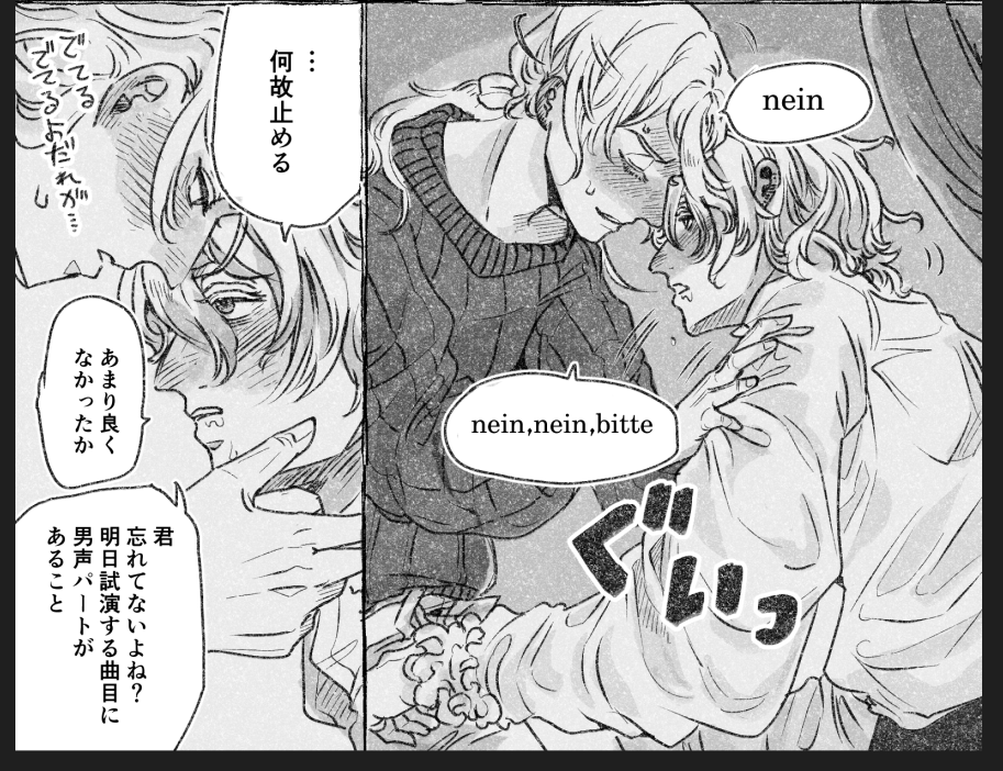 ※アマサリ
nein…だめ
bitte…お願い 