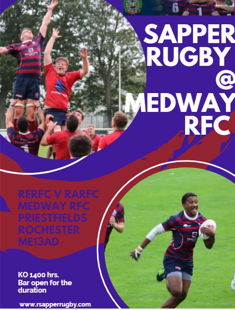 Andy Kerr FCMI FIoL GCGI (@andykerr_re) on Twitter photo Big game tomorrow for <a href="/sapperrugby/">sapperrugby</a> in the Corps Merit league 1 v the old rivals <a href="/GunnerRugby/">GunnerRugby</a> we are currently 2from to moving to the half way point. If youβre about pop into <a href="/MedwayRFC/">Medway RFC</a> KO 1400 ππ€π<a href="/Proud_Sappers/">Corps of Royal Engineers</a> <a href="/32Engr_CO/">CO 32 Engineer Regiment</a> @CommandantRSME <a href="/CorpsColRE/">Corps Col RE</a> <a href="/Brimstone_UXO/">Brimstone UXO</a> Big game tomorrow for <a href="/sapperrugby/">sapperrugby</a> in the Corps Merit league 1 v the old rivals <a href="/GunnerRugby/">GunnerRugby</a> we are currently 2from to moving to the half way point. If youβre about pop into <a href="/MedwayRFC/">Medway RFC</a> KO 1400 ππ€π<a href="/Proud_Sappers/">Corps of Royal Engineers</a> <a href="/32Engr_CO/">CO 32 Engineer Regiment</a> @CommandantRSME <a href="/CorpsColRE/">Corps Col RE</a> <a href="/Brimstone_UXO/">Brimstone UXO</a>