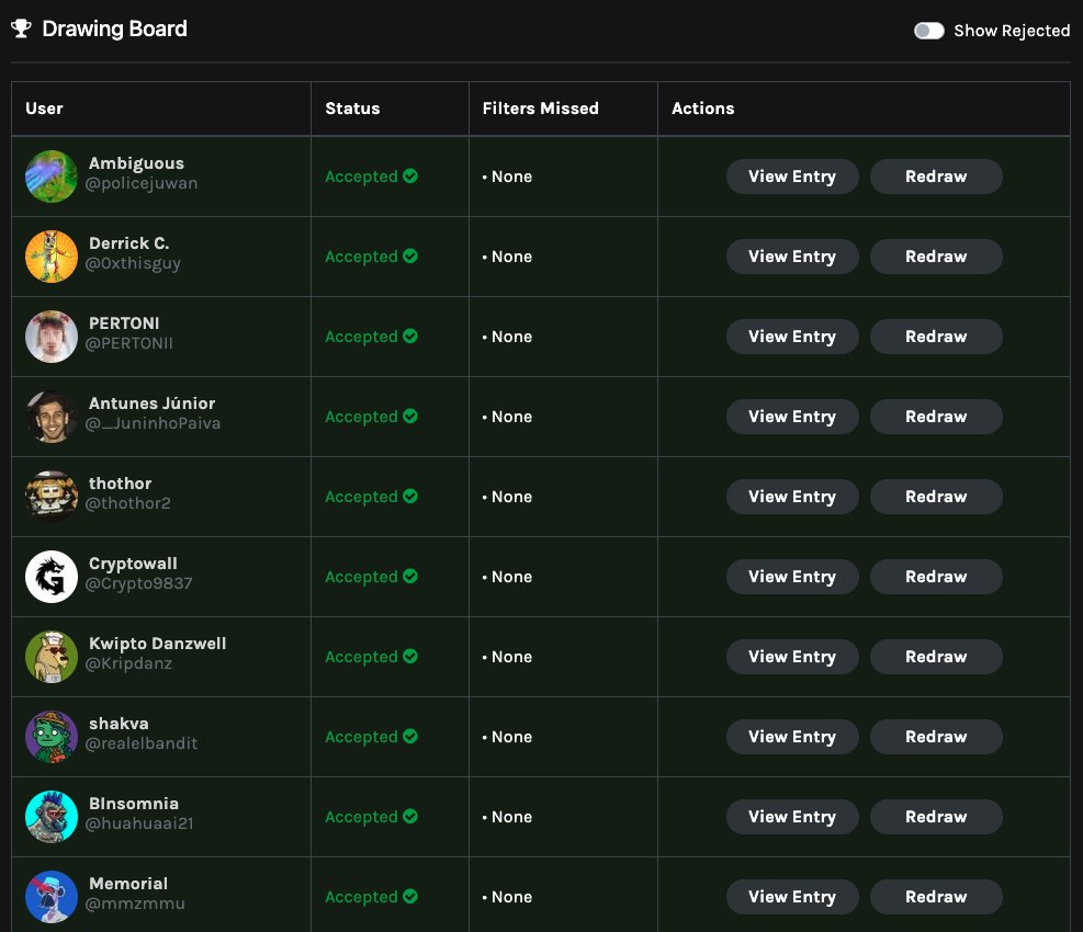 MrAnonNFT's tweet photo. @policejuwan @0xthisguy @PERTONII @_JuninhoPaiva @thothor2 @Crypto9837 @Kripdanz @realelbandit @huahuaai21 @mmzmmu 
There you go, you guys just won the lottery!🙌🤩 DM us your ETH address, and a Mr. Anon would be sent to you once we launched.🎁 Congrats to all winner again!💗 https://t.co/xKCOSSSsKB