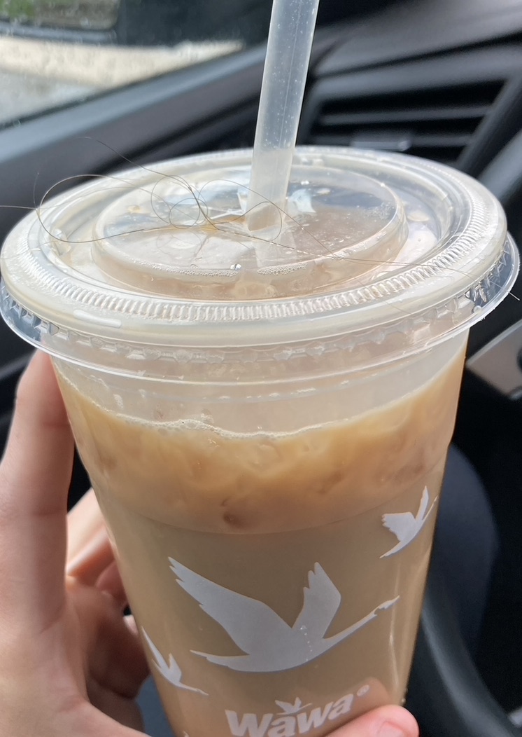 ceejaayyy_'s tweet photo. @Wawa I was excited for #FreeCoffeeTuesdays but finding hair in my coffee wasn't the best way to start the morning...🙃 https://t.co/HCs5qs3Uds