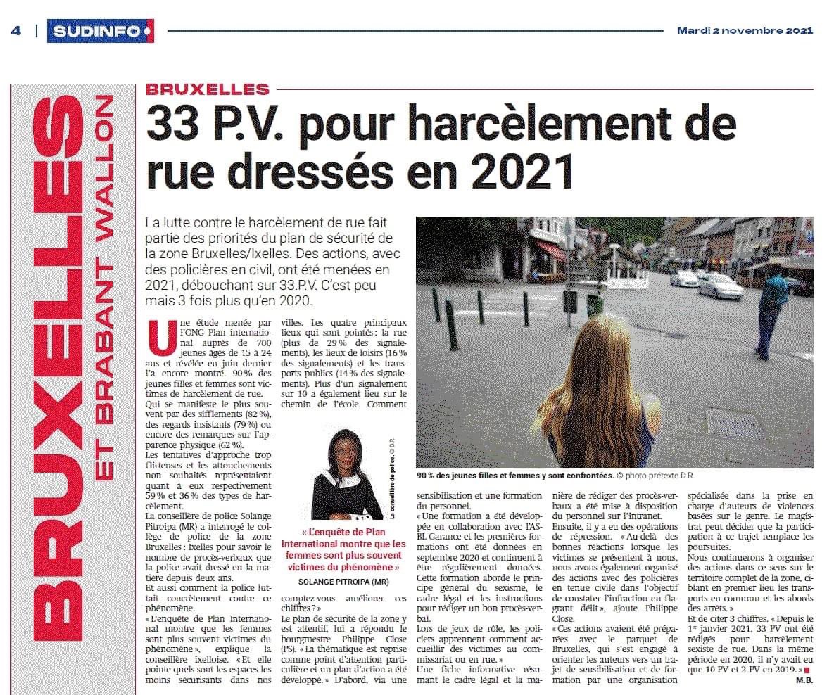 PitroipaSolange's tweet photo. Le #harcèlement de rue reste malheureusement fort présent à #bruxelles. Il est temps d’en débattre. Ce soir, dans l’émission « C’est pas fini » avec Patrick Weber sur #vivacité. https://t.co/Lu1WosnkuP