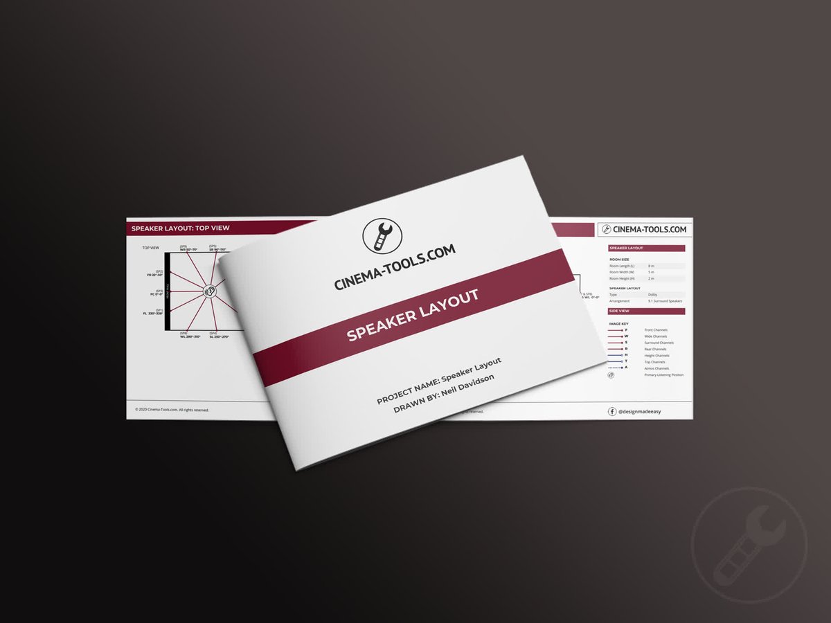 _designmadeeasy's tweet photo. Locate multiple speaker layouts: from simple 2 channel settings to complex overhead systems with our Speaker Layout Calculator!

https://t.co/46DlzVjNNf

#CinemaDesign #SpeakerLocation #designmadeeasy  #CinemaTools https://t.co/ENNMdkFREX