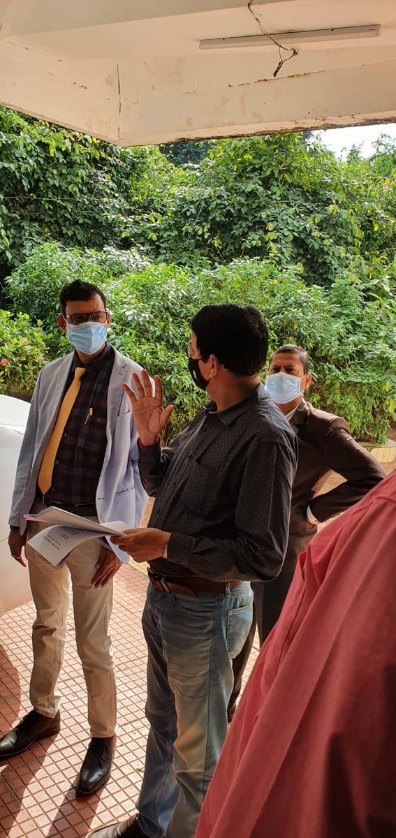 Er. Tushar K Panda, Chief Construction Engineer, <a href="/PWDBhubaneswar/">PWD Bhubaneswar</a> &amp; District Judge, Khordha conducted a joint visit to finalize the location for shifting Sub-Collector &amp; Tahasildar offices to OAT. Instructions were given to complete minor repair &amp; renovation by mid-November.