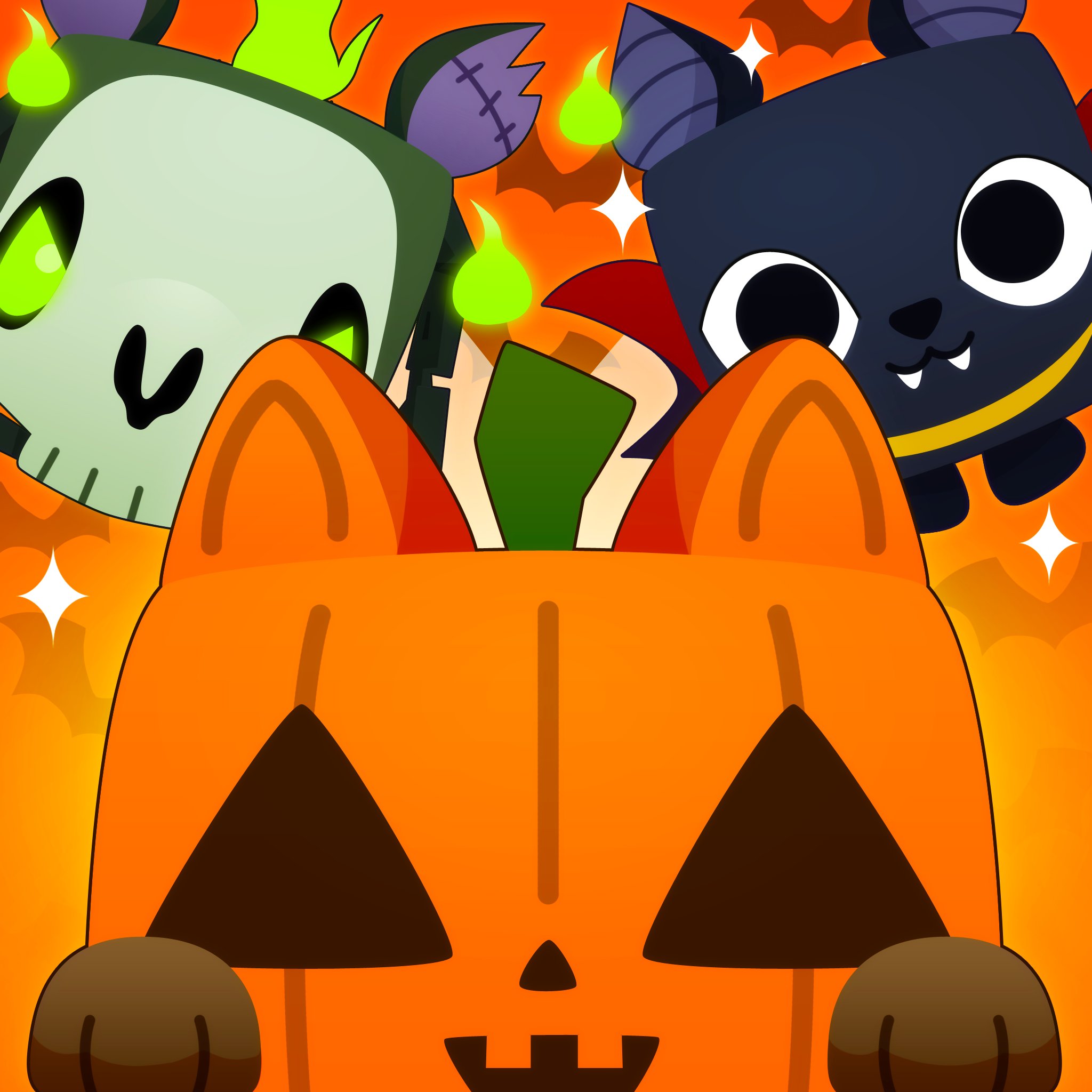 We Hatched So Many Halloween Mythical Pets In Pet Simulator X