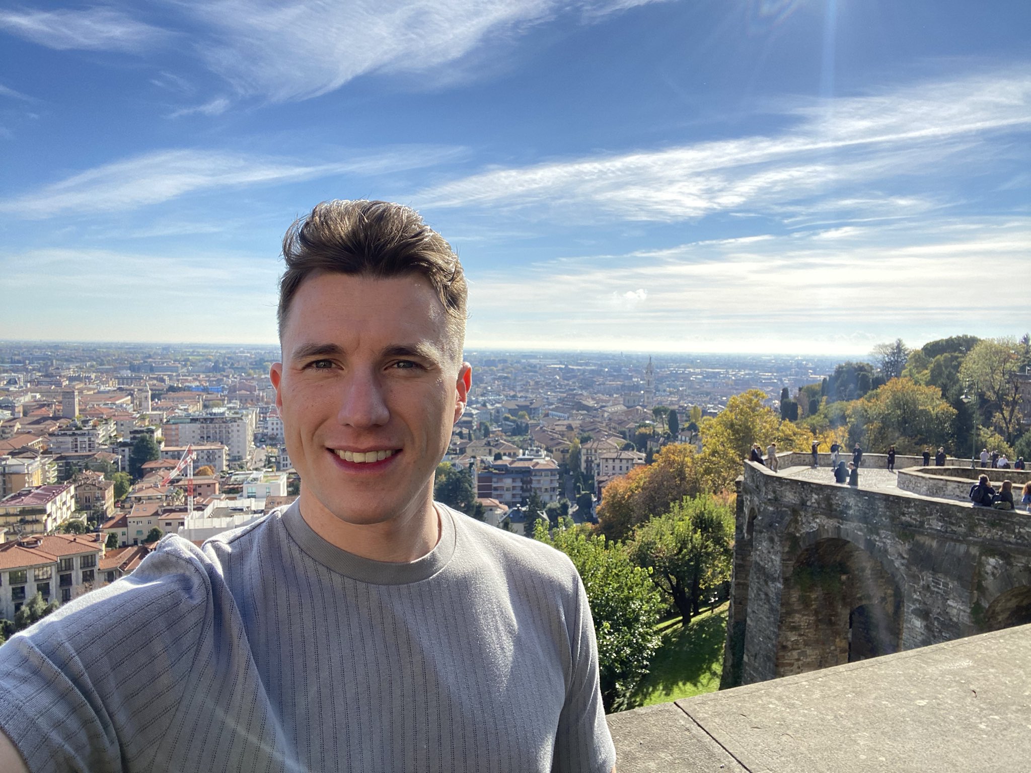 Laurie Whitwell on Twitter "Crisp day in Bergamo, crunch match later
