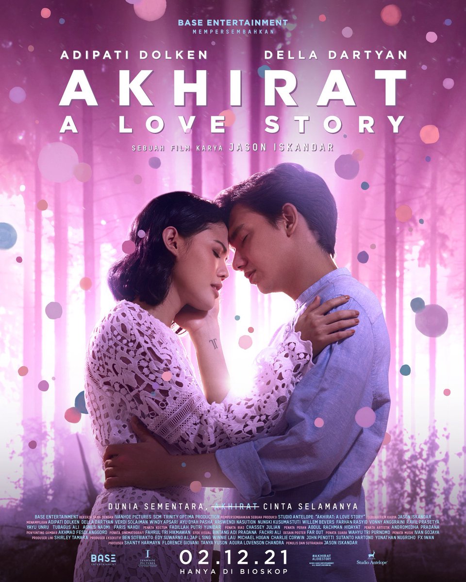 filmpreciation's tweet photo. Akhirat: A Love Story tayang 2 Desember! 

Tentang pasangan yang berbeda agama tetapi tetap memilih untuk bersama bahkan saat mereka menjelajahi ruang antar dunia akhirat. ❤️‍🔥 https://t.co/UJc82jGn1K