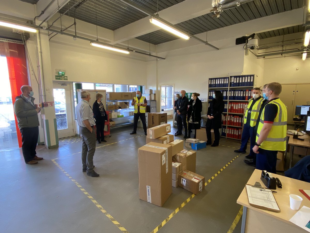 <a href="/SouthTees/">South Tees Hospitals</a> The Procurement team speaking with our CEO Sue Page and Board Chair Prof Derek Bell.
Logistics, Materials Management and Inventory Management are all key elements in keeping patients and staff safe and shelved well stocked. <a href="/marcsaaiman/">Marc Saaiman</a> <a href="/cowelld/">David Cowell</a> <a href="/poc5140/">POC5140</a> <a href="/nursemansam/">Nursemansam</a>