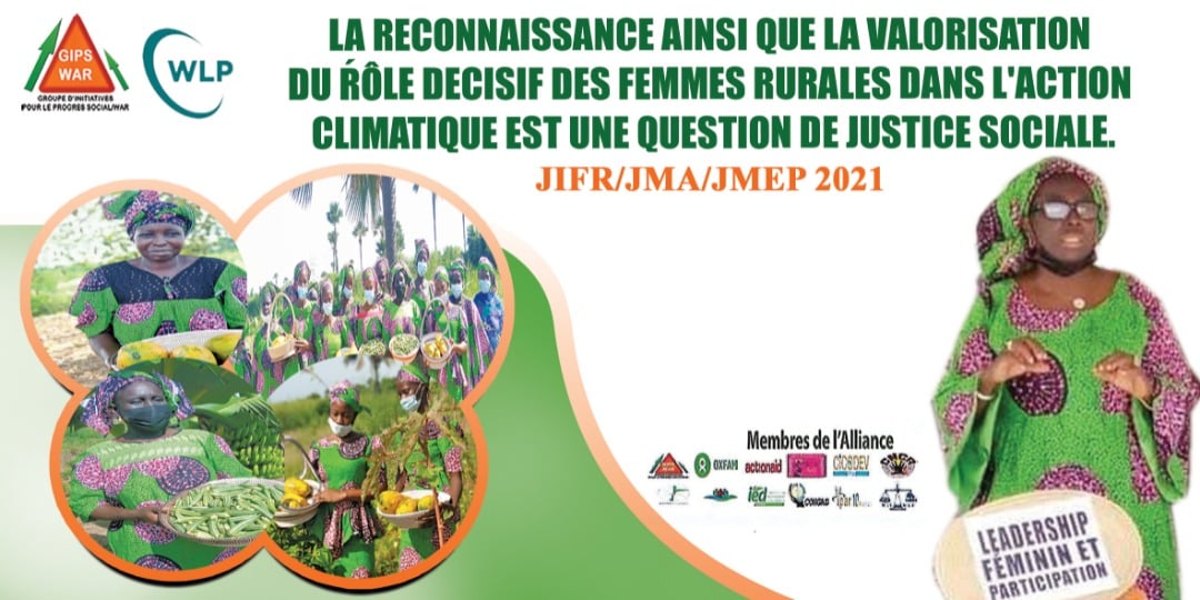 GIPS_WAR's tweet photo. "The recognition and support of the decisive role of rural women in climate action is a matter of social justice and human rights." #COP26 #GrassrootstoGlasgow #TogetherForOurPlanet https://t.co/NoOkCIkHO3
