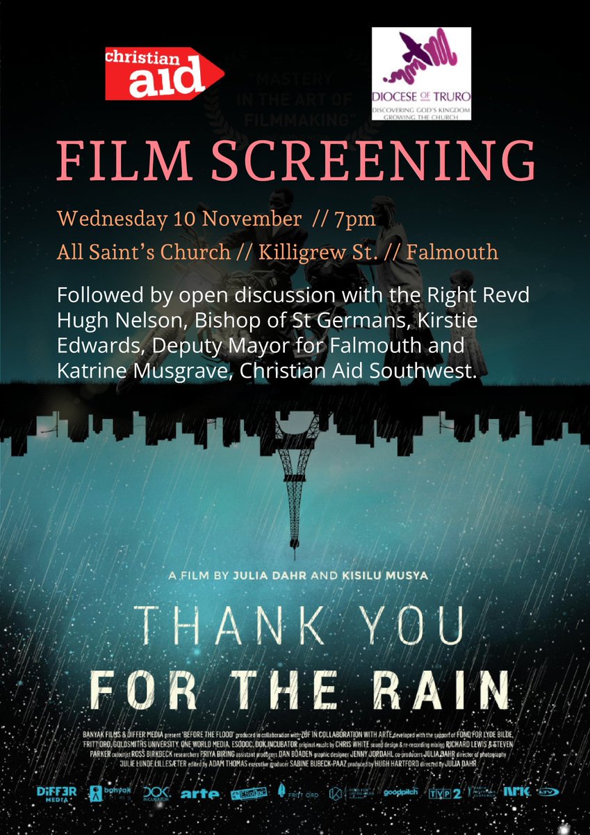 Come along and join us next week with the Right Revd Hugh Nelson <a href="/bishopstgermans/">Hugh Nelson</a>, <a href="/trinemusgrave/">Katrine Musgrave</a> and <a href="/plasticfreefal1/">plasticfreefalmouth</a> All are welcome so spread the word <a href="/DioTruro/">Diocese of Truro</a>