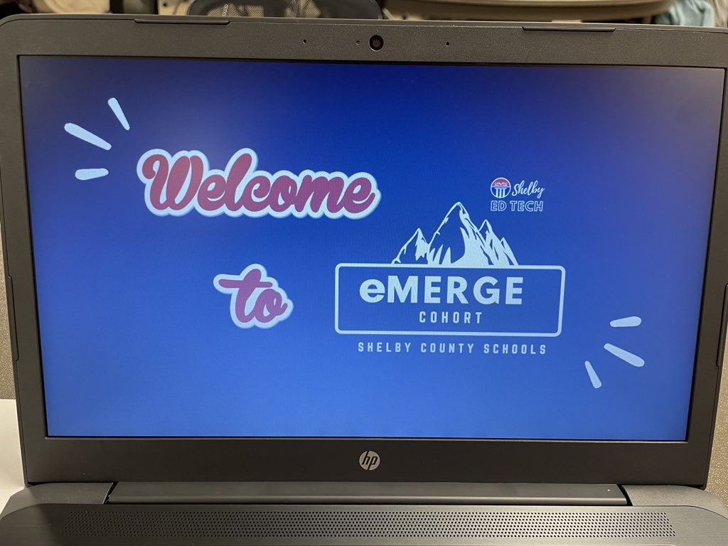 ShelbyEdTech's tweet photo. Today is a good day! We started our eMERGE Cohort with our K-5 @Shelbyedk12alus Ts. 🎉🎉 https://t.co/zU8TxMn5Eq