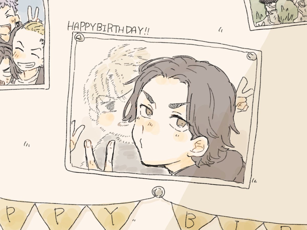 生まれてきてくれてありがとうばじさん !!
#場地圭介誕生祭2021
#場地圭介生誕祭2021 