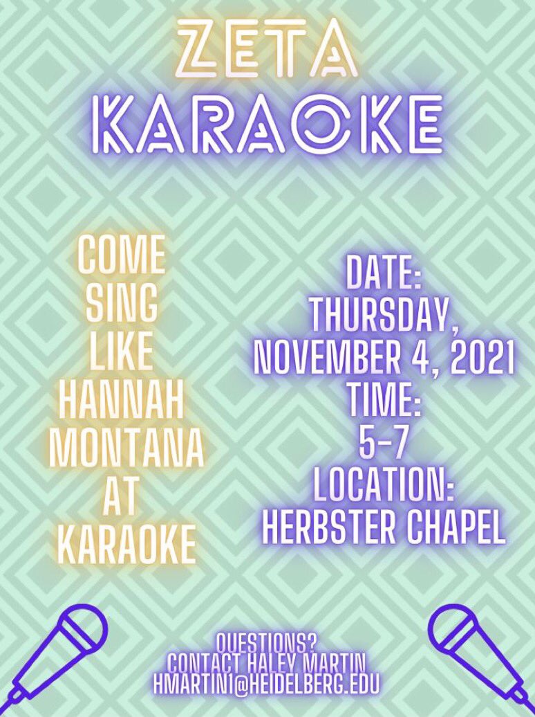 come sing your little heart out!