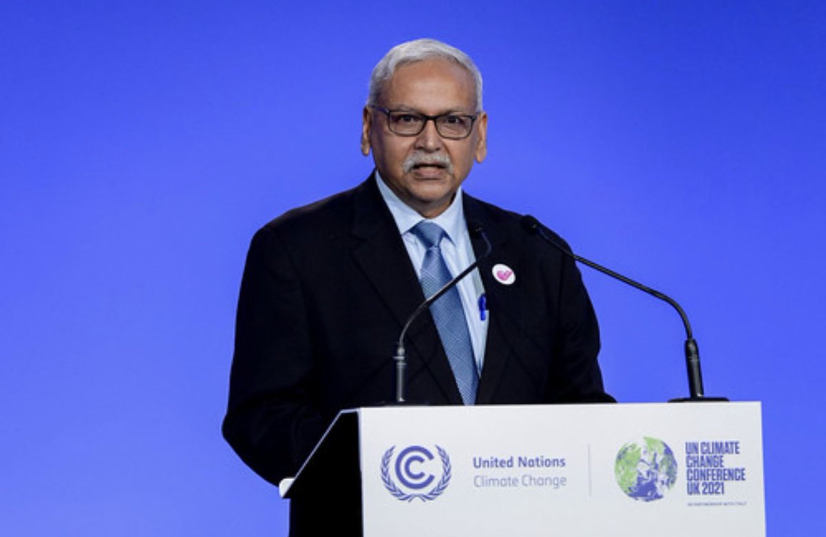 ICCCAD's tweet photo. Prof. @SaleemulHuq, speaking at the NSA Interventions at the SEC, Glasgow. #COP26 

Photo Credit: Doug Peters/ UK Government https://t.co/VBZsbwOZ8H