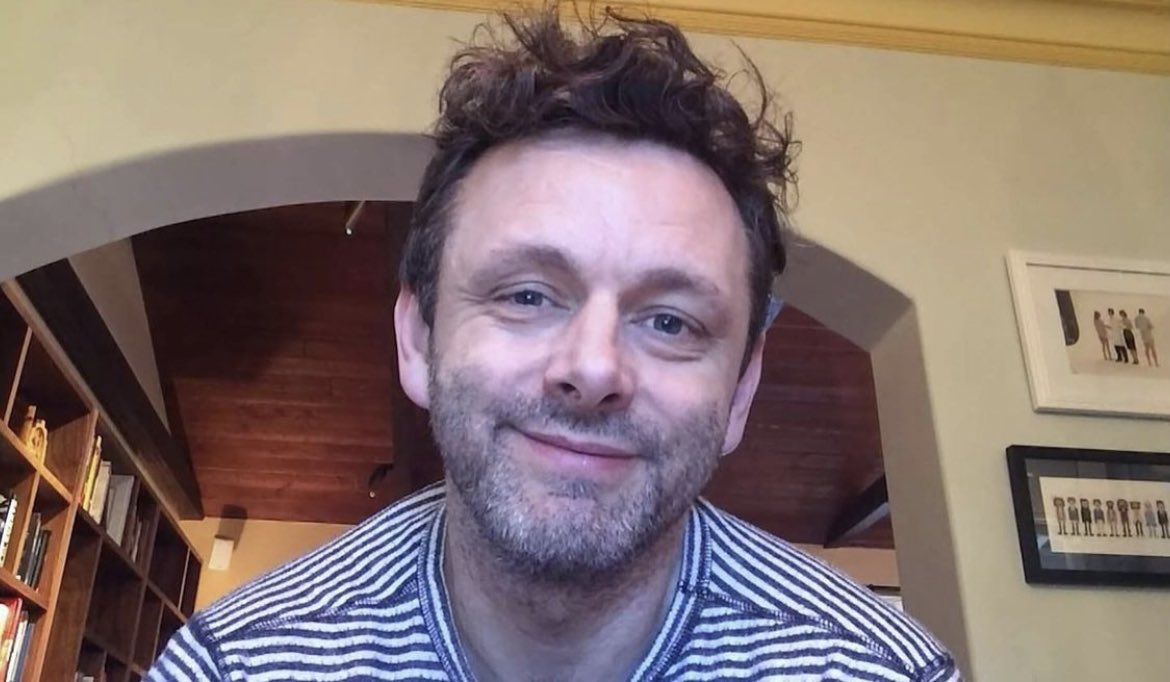 bunnyhuggerpro's tweet photo. If you’re feeling down today….check out this guy!! 👇🏻👇🏻 Guaranteed to put a spring in your step and a smile on your face JUST by thinking that he’s filming #GoodOmens2 with a a handful of AMAZING other people #michaelsheen #thepowerofpositive https://t.co/qtzpMBJCbH