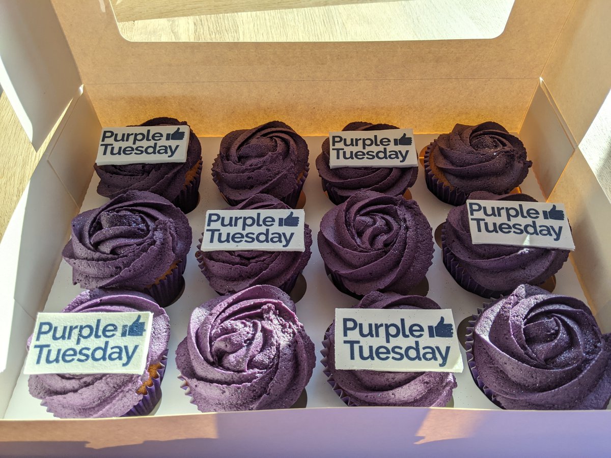 GilbertMeher's tweet image. We support Purple Tuesday! 💜

#purpletuesday #purpletakeover #cupcakes #recruitment