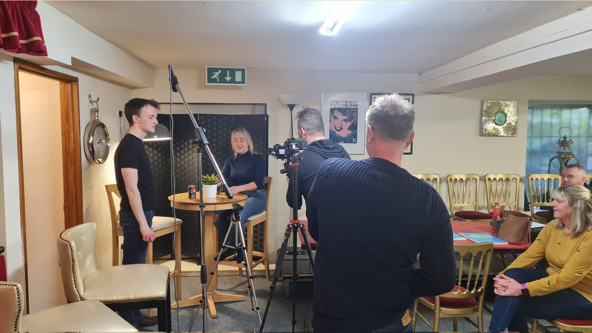 BridgeSkew's tweet photo. Another great days filming of Skew Bridge :-) Get ready for tomorrows episode! 7pm on YouTube every Wednesday

#skewbridge #drama #soap #cartwrightdramastudio #chorley #manchester #acting #tv #studio #jimcartwright  #British #soapopera #BehindtheScenes https://t.co/ZGTQekAF8T