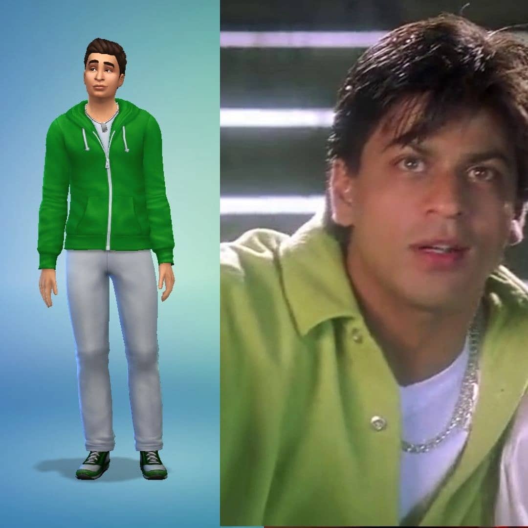 kritikasims's tweet photo. 👇Some more looks of Rahul from #kuchkuchhotahai that I made in #TheSims4 game #ShahRukhKhan 🎸🏀💜 #HappyBirthdaySRK #HappyBirthdayShahRukhKhan #ShahRukhKhanBirthday #SRK56 #SRKDay #SRKBirthday @iamsrk https://t.co/kdUQQ9pni0
