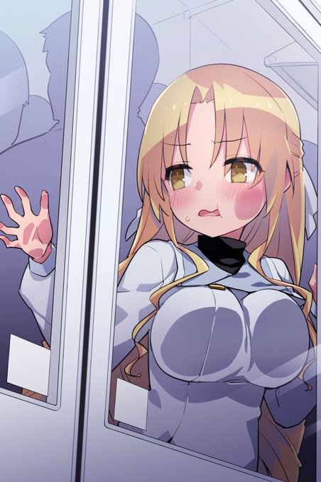 車内に不審な荷物をお見かけした場合は #スターマイン #二階堂優雅 #乳ワイパー #満員電車 #リクエスト https://t.co/ZLpsjioCto 