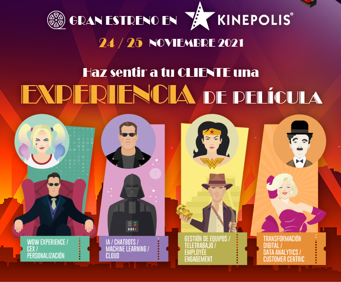 RelacionCliente's tweet photo. Ultimando detalles para la celebración presencial de @ExpoRC, que este año será en @Cines_Kinepolis Ciudad de la Imagen, (24 y 25 de noviembre). Si estás entre los perfiles profesionales a los que el evento va destinado, ya puedes solicitar tu invitación.
https://t.co/XjVr3S8Rjd https://t.co/kkDMpLYjmv