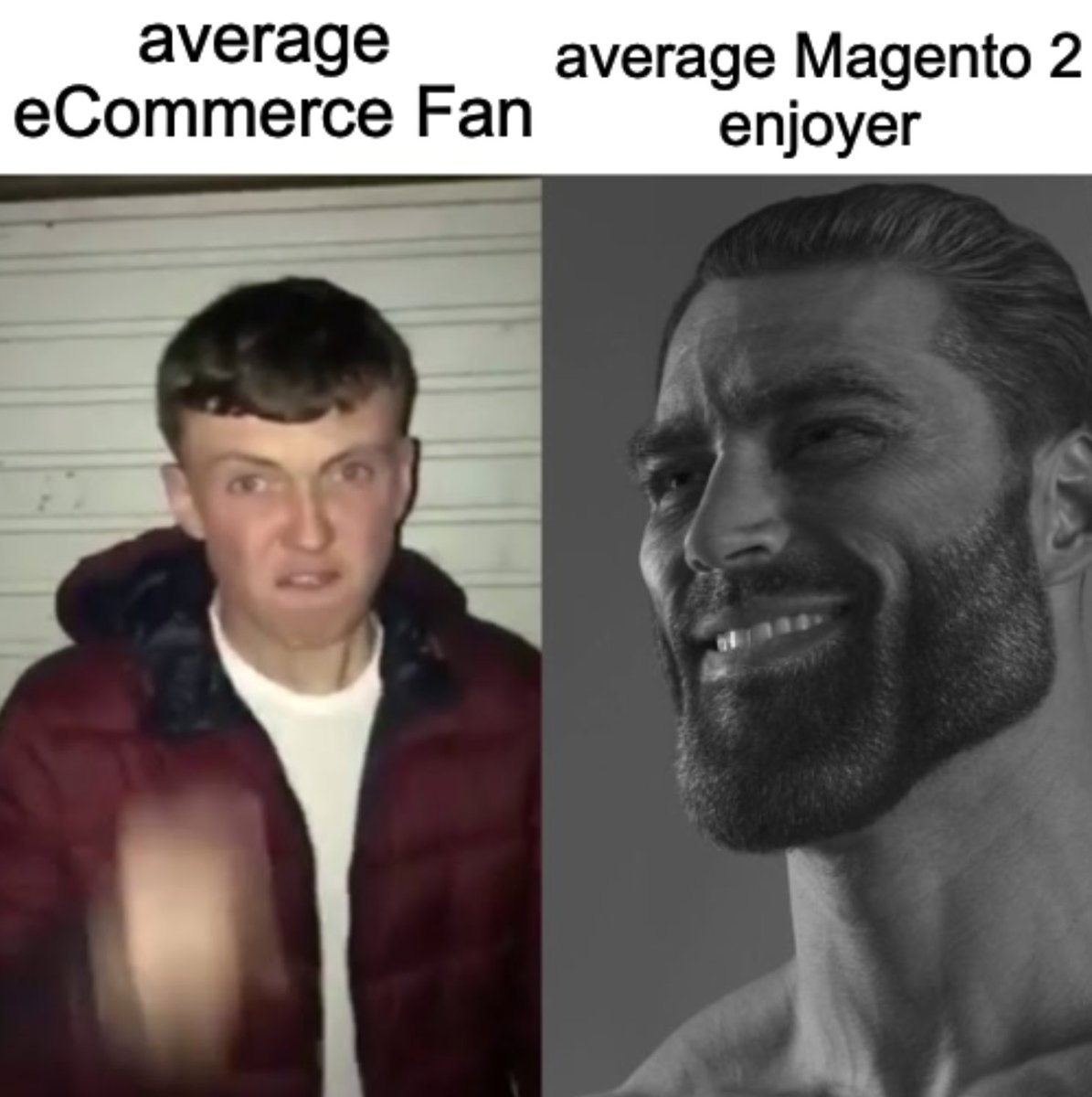 streammarketuk's tweet photo. What side are you on? 🤔
#ecommerce #OnlineBusiness #Magento https://t.co/dGFX2O4egY