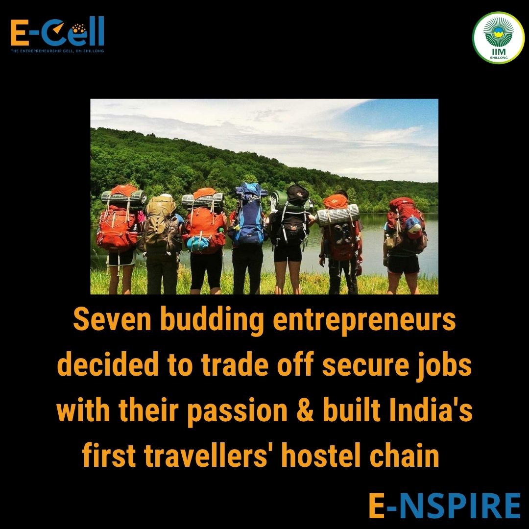 ECell_IIMS's tweet photo. Here we are with another post of the ENSPIRE series. This time we bring you the story of 7 dreamers who had the willingness to take risks.
Lesson to Entrepreneurs: Courage and passion are all it takes to be successful

#EcellStories #IIMShillong #InspirefromEnspire https://t.co/vHvLoqjn4x