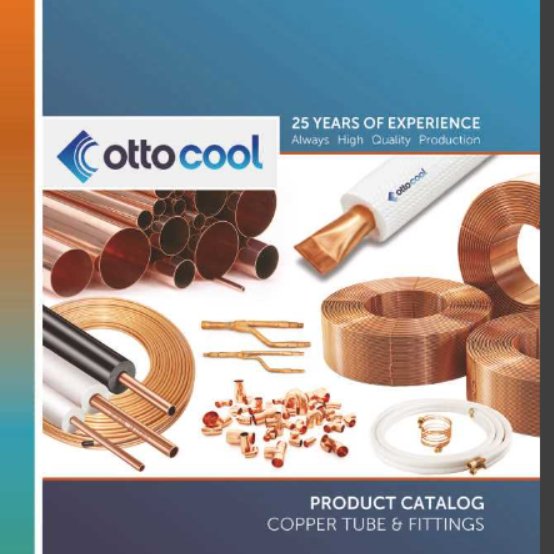Ottocool12's tweet photo. OTTOCOOL 
INTERNATIONAL CATALOG
HVACR COPPER TUBE &amp; FITTINGS 
https://t.co/PpipnG6PCH https://t.co/sJ3VrWRxG5