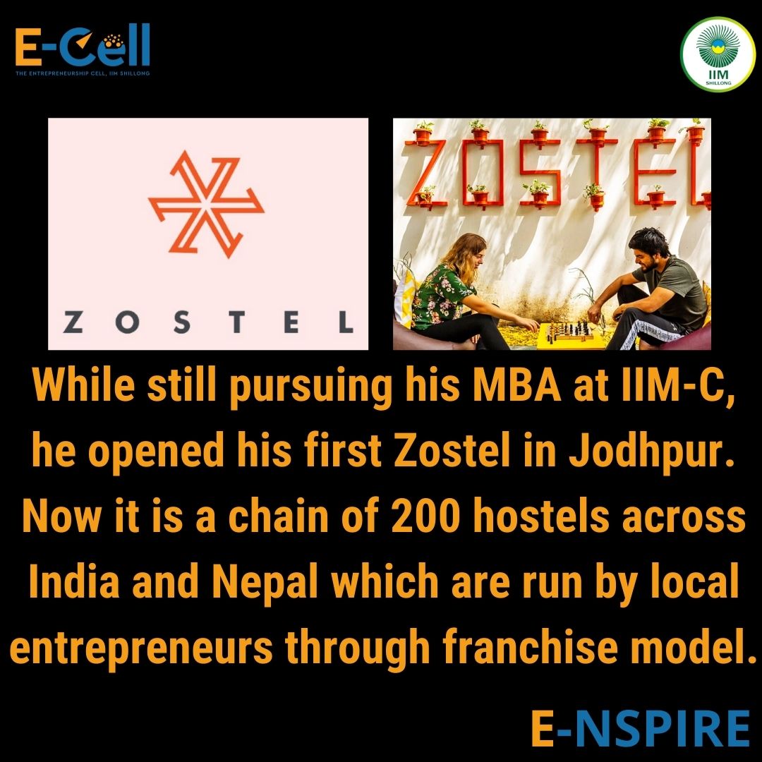 ECell_IIMS's tweet photo. Here we are with another post of the ENSPIRE series. This time we bring you the story of 7 dreamers who had the willingness to take risks.
Lesson to Entrepreneurs: Courage and passion are all it takes to be successful

#EcellStories #IIMShillong #InspirefromEnspire https://t.co/vHvLoqjn4x