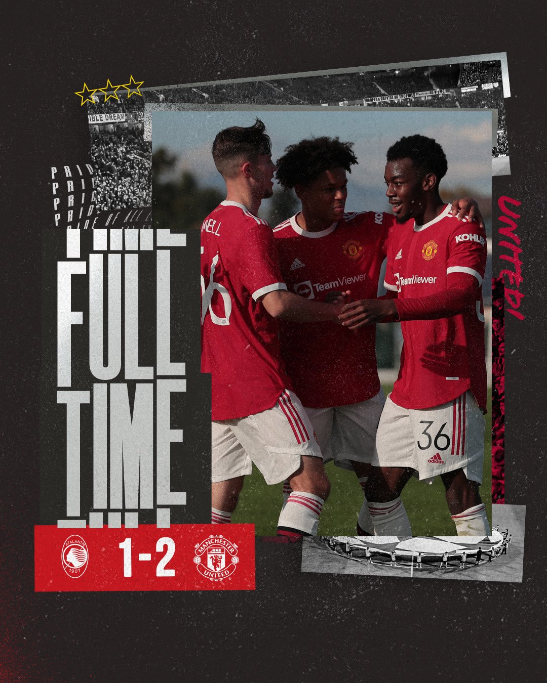 Manchester United on Twitter "A fine victory for our MUAcademy U19s