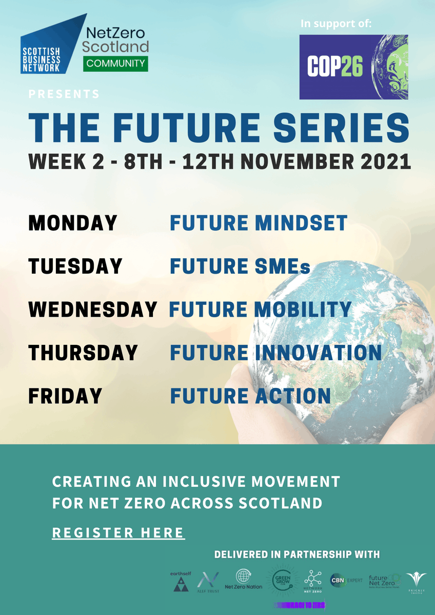 FalkirkBiz's tweet image. Wondering how you can get started on your business journey to #NetZero? We’re supporting Net Zero Scotland Community’s ‘Future Series’ to help you find out.

Check out @NetZeroNation two-week online sessions supporting #COP26. 
➪ netzeroonline.sutra.co

@FVforNetZero