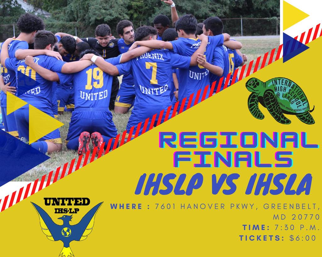 El Clasico version 2.0!! After defeating Surratsville 6-0 yesterday we are ready to take on <a href="/ihslapg/">IHSLARGO</a> tonight at 7:30 pm. Come join us and support at Roosevelt HS. See you then! 💪💪