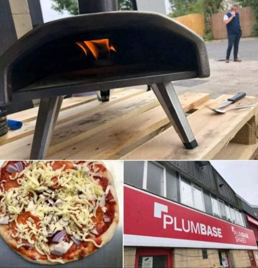 PlumbaseC's tweet photo. Come and enjoy a pizza with Andrew from Alpha boilers, here at Plumbase Chippenham on the 3rd of November. https://t.co/sRETuswh9W